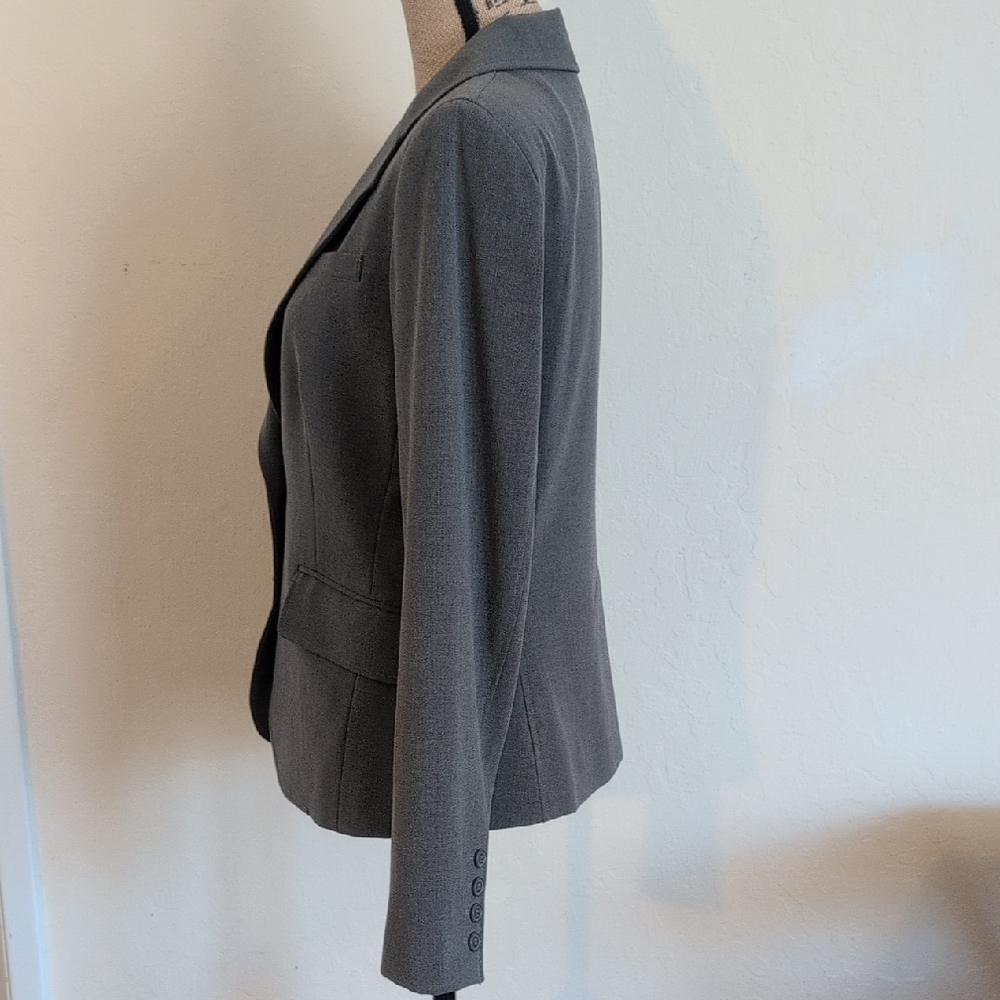 New York & Company Charcoal Blazer Size 8 - Picture 5 of 10